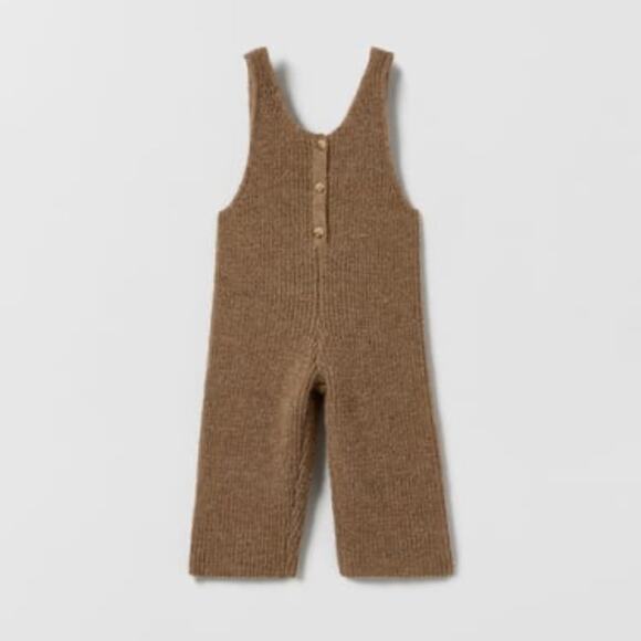 Zara Baby Girl Red Knit Jumper - Picture 7 of 7